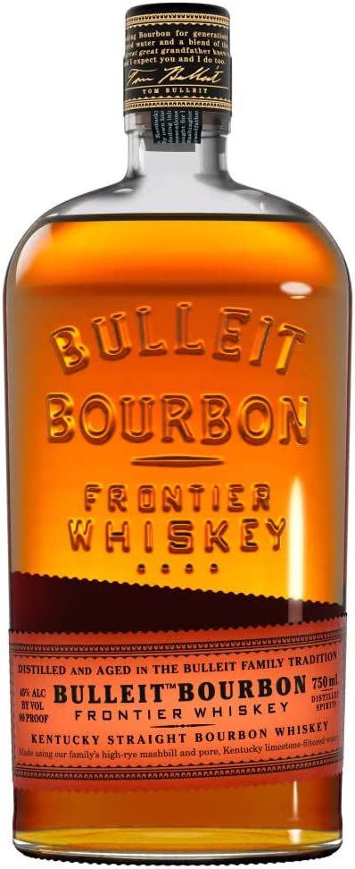 Bulleit, Whiskey Bourbon Kentucky 90 Proof, 750mL